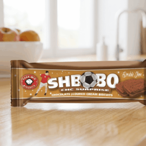 Casa-Mia Biscuits Shibobo Choc Flavoured Cream Biscuits 50g