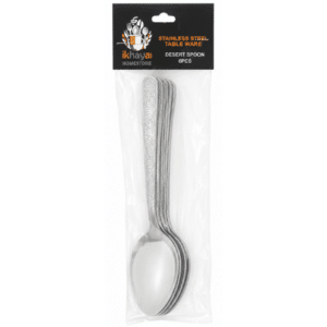 Desert Spoon 6pcs Carded 18cm