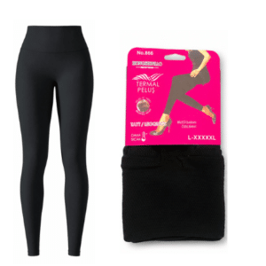 Leggings Lady High Waist No Feet - Stretch & Compression Fit
