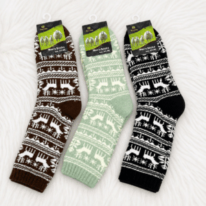 Socks Double Layer Mens Thick