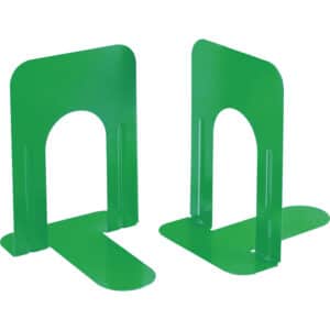 Book End Assorted Colours 210mm 2pk