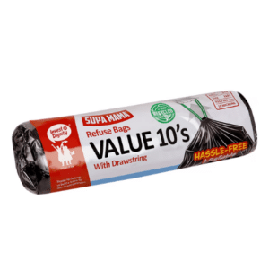 VALUE 10's Refuse Bags (25 packs x 10 bags/pack)