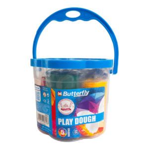 Butterfly 5 Colours Play Dough in Tub 500g