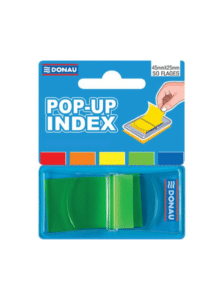 Donau Pop-Up Flags Assorted Colour's 50 Flags - Green