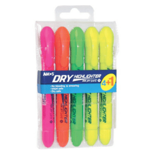 AMOS Dryhighlighter Twist-Up 4 + 1 Pouch