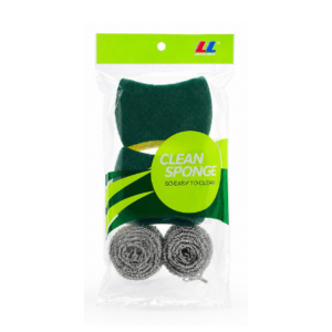 Scourer Sponge Set 3pk