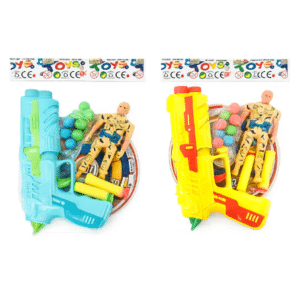 Toy Soft Bullet Gun With Soldier