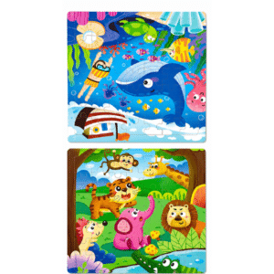 Wooden Puzzle 49pcs 22 x 22cm