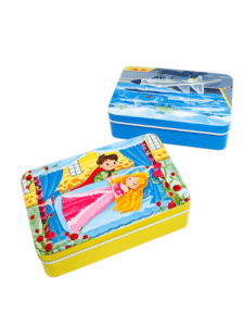 Wooden Puzzles In Tin Case 60pieces Assorted Designs