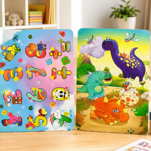 Children's Wooden Jigsaw Puzzle (Assorted Designs) 48pcs 26 x 37cm