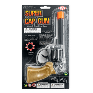 Small Revolver Black Powder Gun With Long Barrel