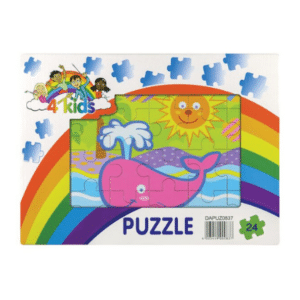 Trefoil Wooden Puzzle 24 Piece Assorted
