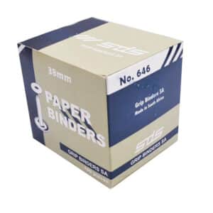 SDS Paper Binders 38mm 646 100's
