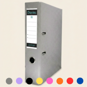 Donau A4 Lever Arch File 75mm  Assorted colour's