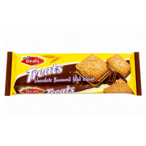 Tasty Treats Chocolate Flavoured Filled Biscuits 80g