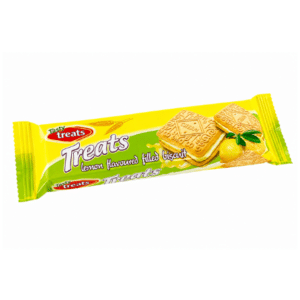 Tasty Treats Lemon Flavoured Filled Biscuit 80g