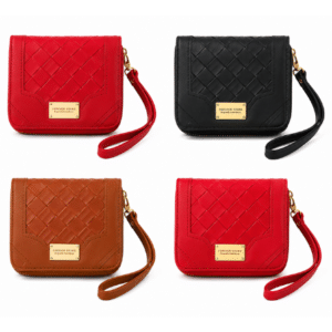 Forever Young Woven Wristlet Wallet