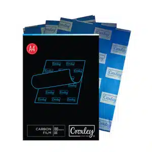 Croxley Carbon Film A4 100 Sheets-Blue Ink CARB100
