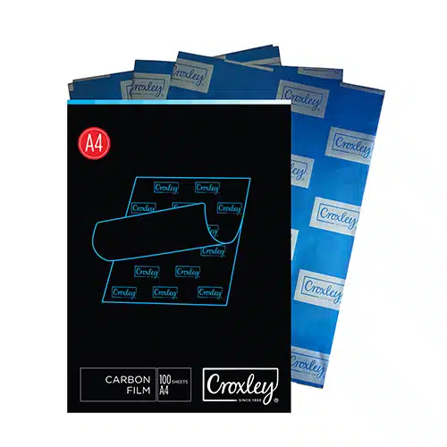 Croxley Carbon Film A4 100 Sheets-Blue Ink CARB100
