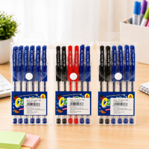 Gel Ink Pens – 6 Piece Pack (Assorted Colours)