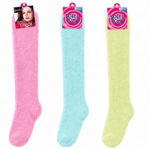 Lady Terry Socks Single Pair Plain design