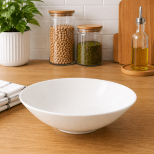 White Serving Bowl 9 inch