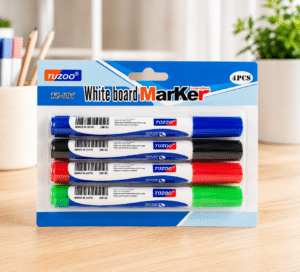TUZOO Whiteboard Markers – 4 Piece Set