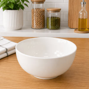 White Serving Bowl 18cm