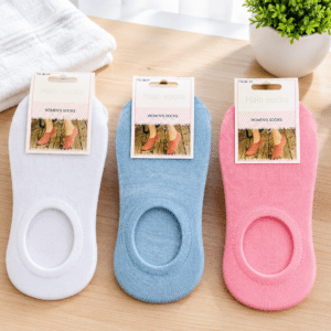 Halo Women's No-Show Socks (Assorted Colours)