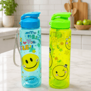 Smiley Face Water Bottle 700ml