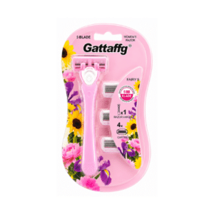 Gattaffy Women's 5-Blade Razor Gift Set
