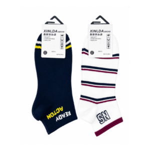 XINLDA Men's Ankle Socks Assorted Designs