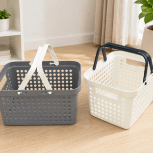 Plastic Storage Basket  27 x 20 x 15cm