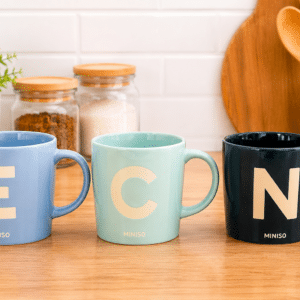 Alphabet Ceramic Mug – Assorted Letters