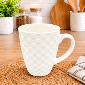 White Ceramic Mug