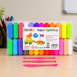 BAOKU Super Light Clay – 24 Colours (9D)