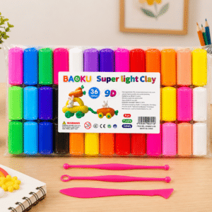 BAOKU Super Light Clay – 36 Colours (9D)