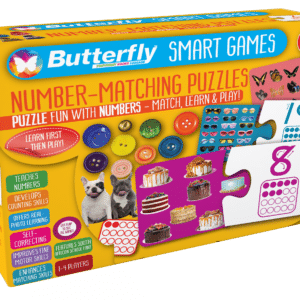 Butterfly Smart Games-Number Matching Puzzles GAM0502