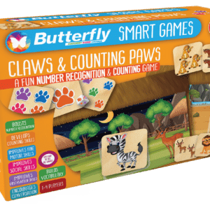 Butterfly Smart Games-Claws N Counting Paws GAM0701
