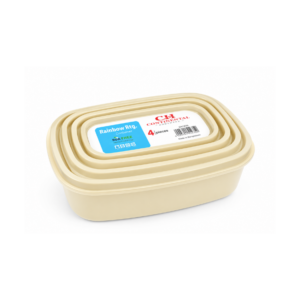 Pastel Range 4pcs RTG Container