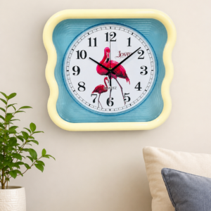 Decorative Flamingo Wall Clock