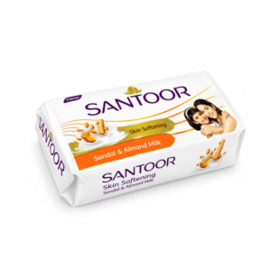 Santoor Sandal & Almond Milk Soap 175g