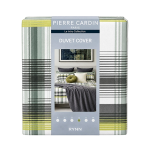 Pierre Cardin "Rynn" Duvet Cover Queen Includes 2 Pillowcases