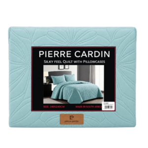Pierre Cardin "Silky Feel" Quilt with Pillowcases