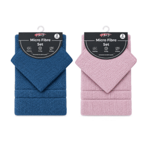 Micro Fibre Set 2pk 40x40cm & 30 x 30cm