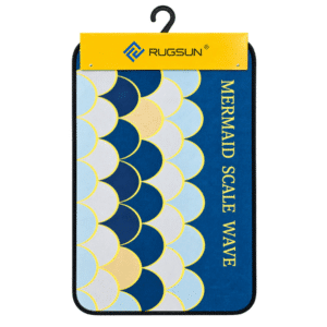 Kitchen Mat Mermaid Scale Wave Design 40 x 60cm