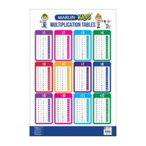 MARLIN KIDS CHART: TABLES 1-12 CHART0008