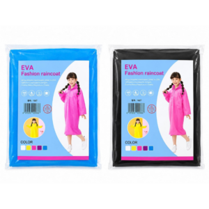Raincoat  Kids With School Bag Cover