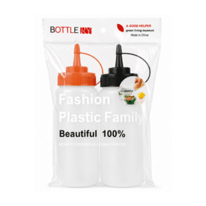 Plastic Oil Bottle 2pk - 450ml
