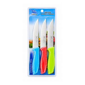 Knife Set Carded 3pk